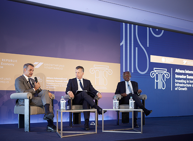 Greek Prime Minister, Kyriakos Mitsotakis Launches HIIF to Attract Global Capital for Green and Digital Transition at Athens International Investor Summit